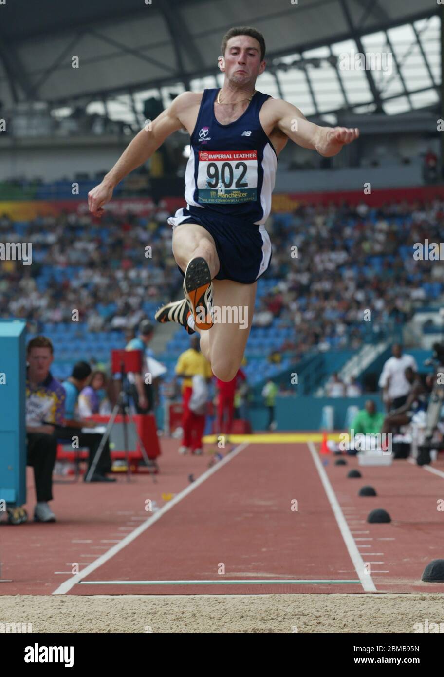 MANCHESTER - JULY 30: Darren RITCHIE of Scotland compete in the Men's ...