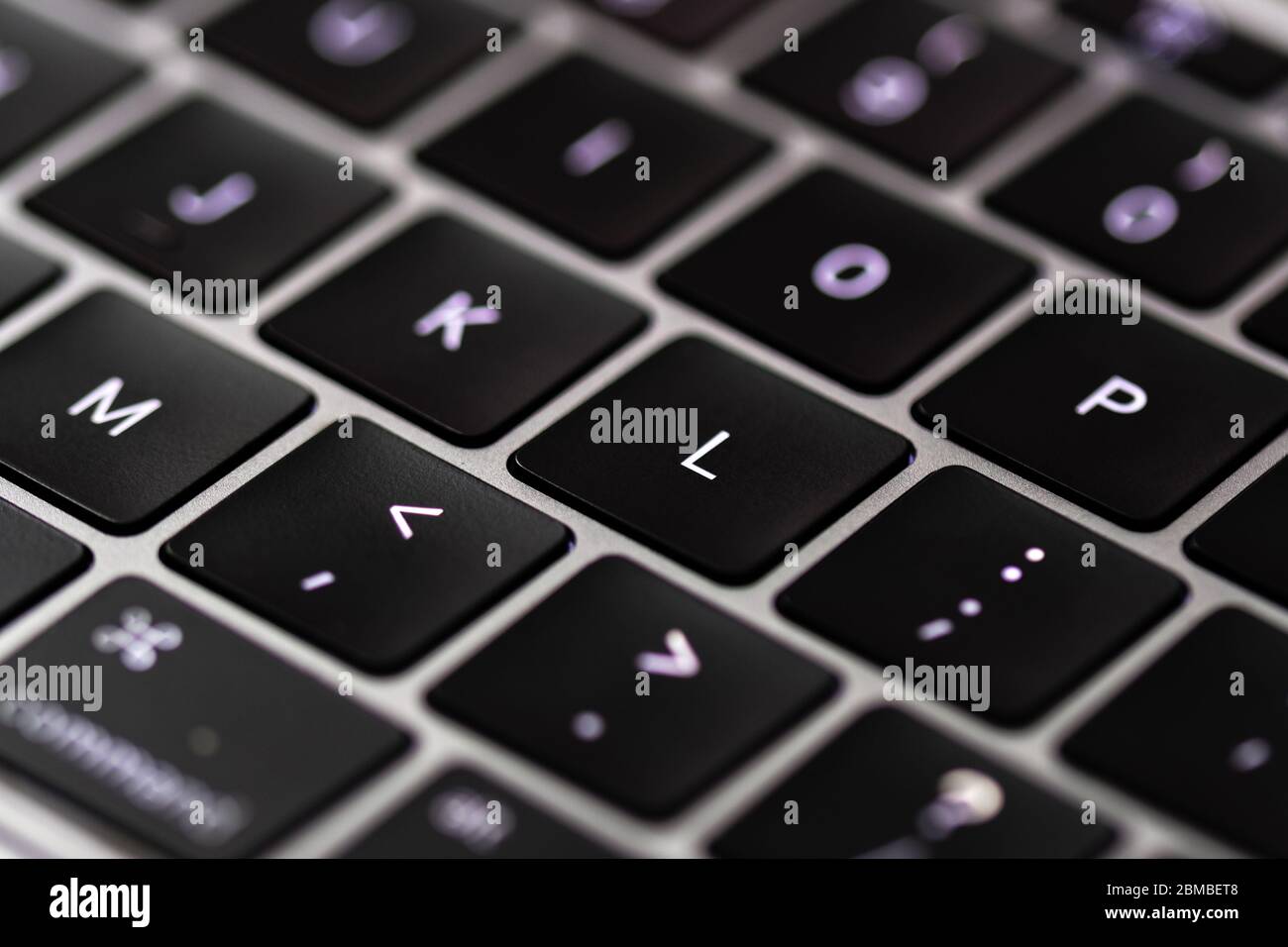 Set stylish black computer hi-res stock photography and images - Alamy