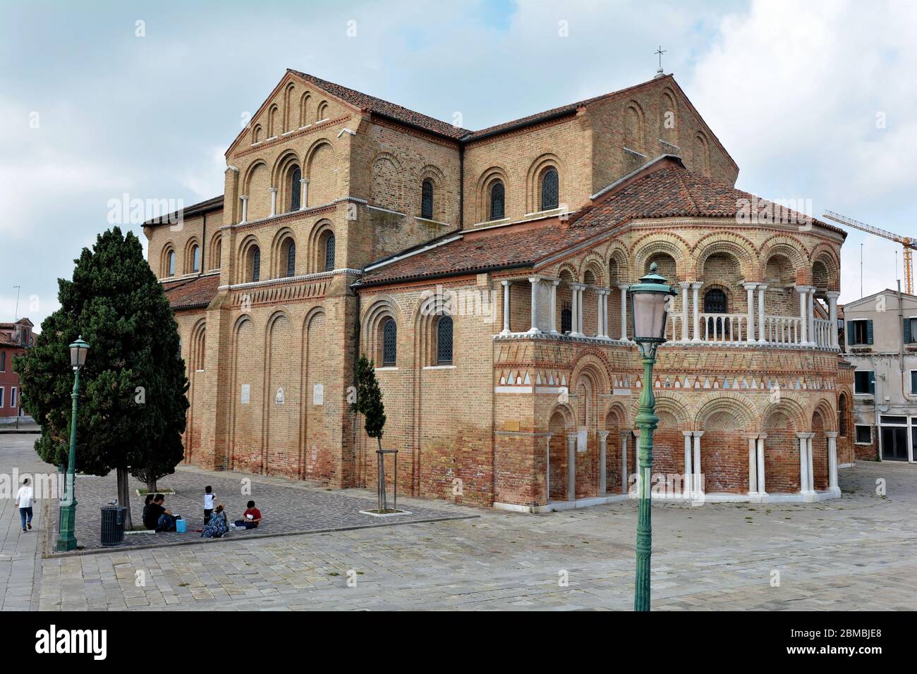 Church of Santa Maria e San Donato, Murano, Italy Stock Photo