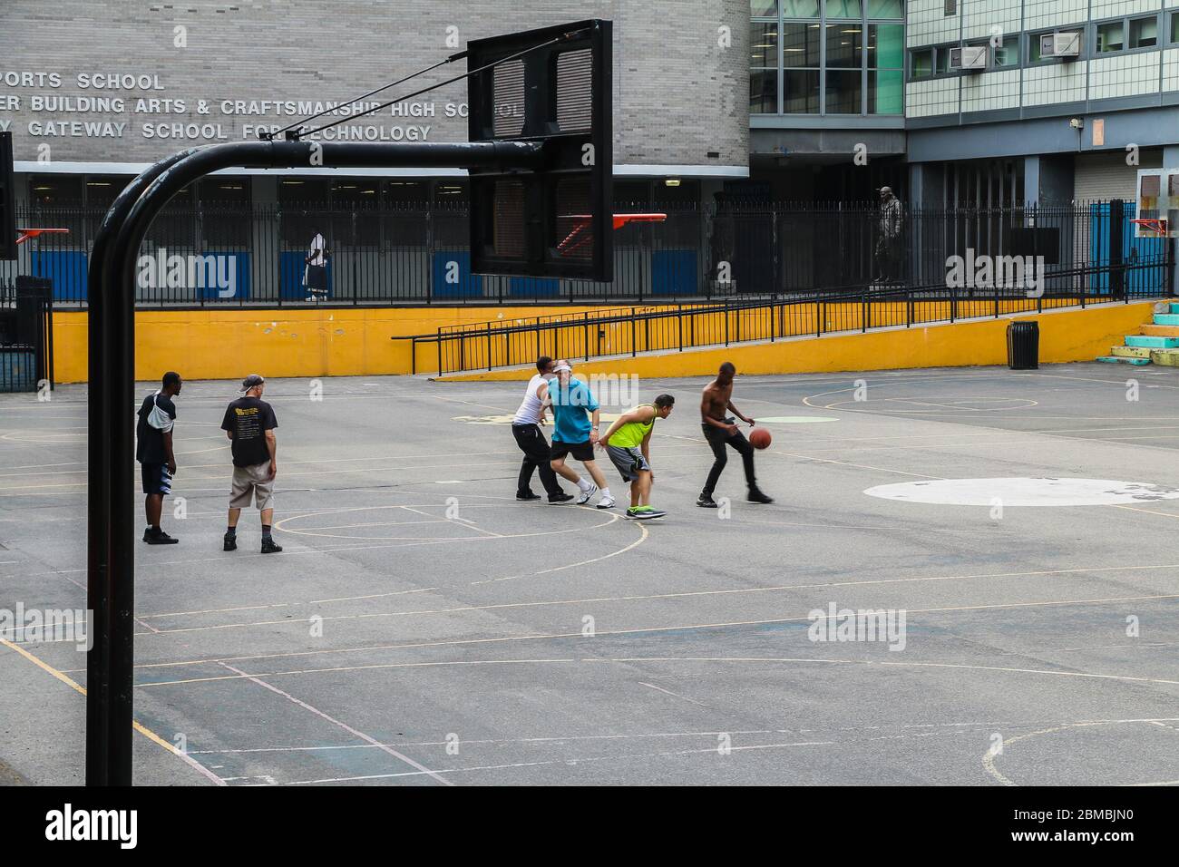 Playing basketball in Hell