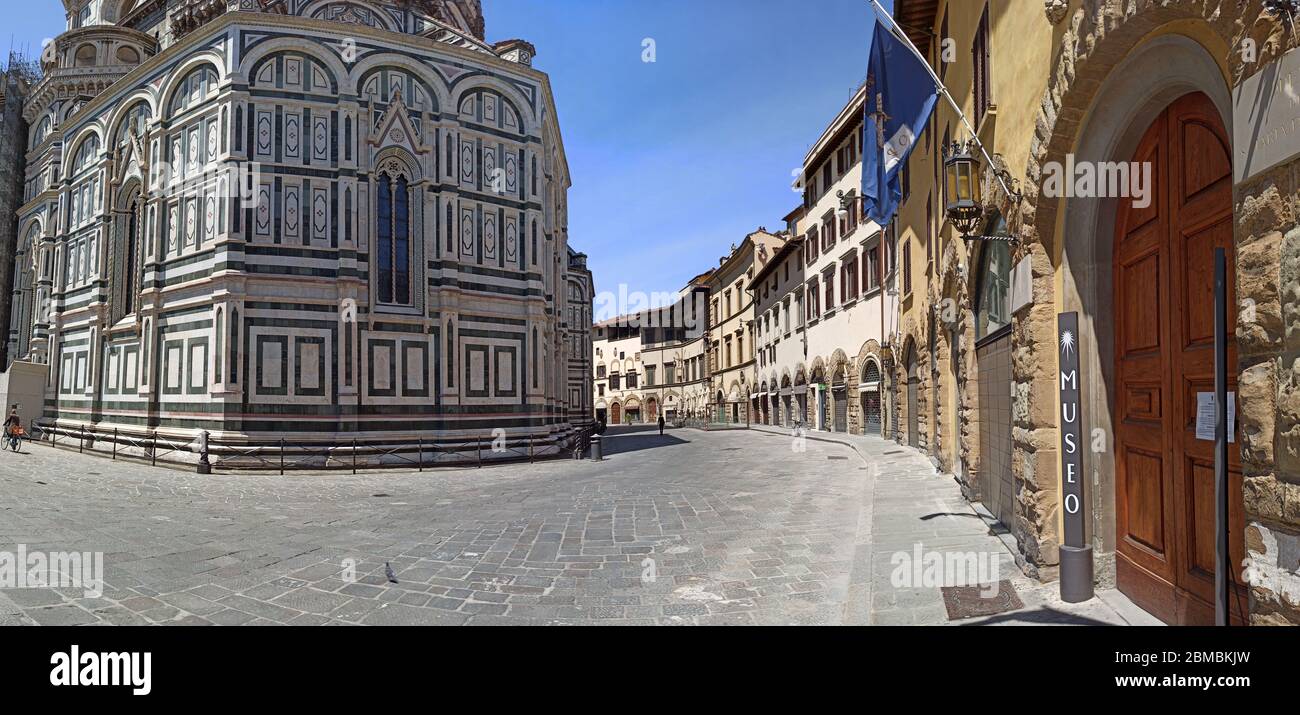 Italy, Tuscany, Florence, the cathedral square. Stock Photo