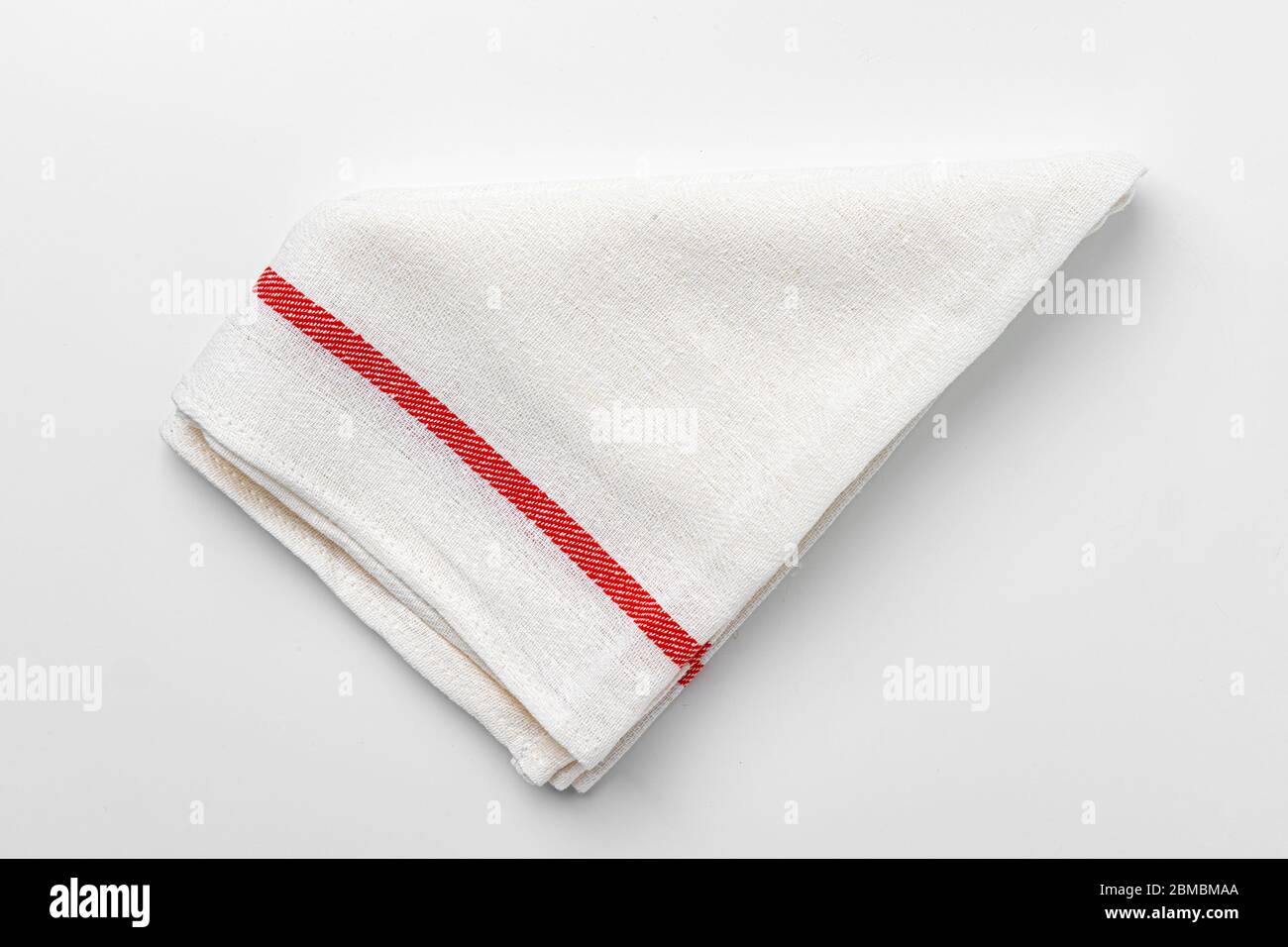 kitchen cloth isolated on white background, close up Stock Photo - Alamy
