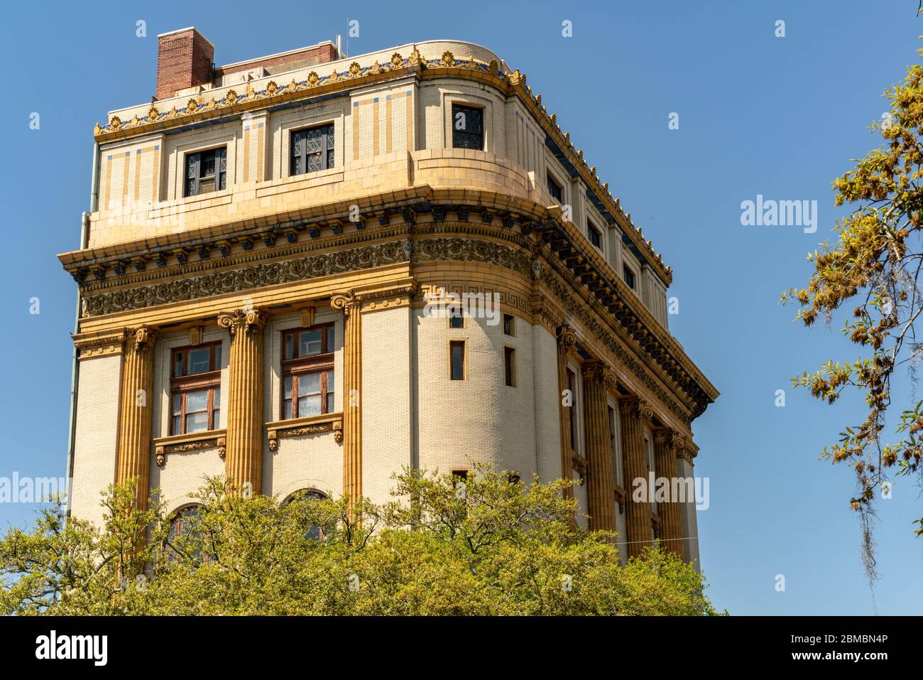 The Scottish Rite Masonic Center in Savannah, Georgia. Stock Photo