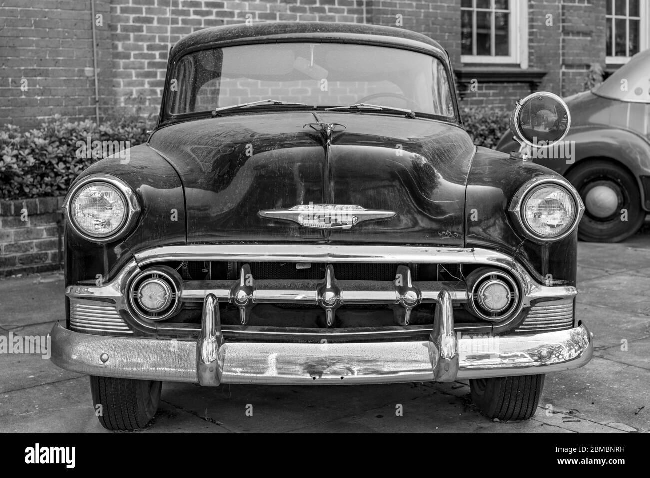 An antique Chevrolet from the 1950's. Stock Photo