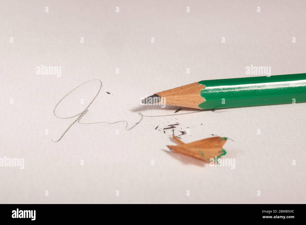 pencil sharpener waste close up Stock Photo Alamy