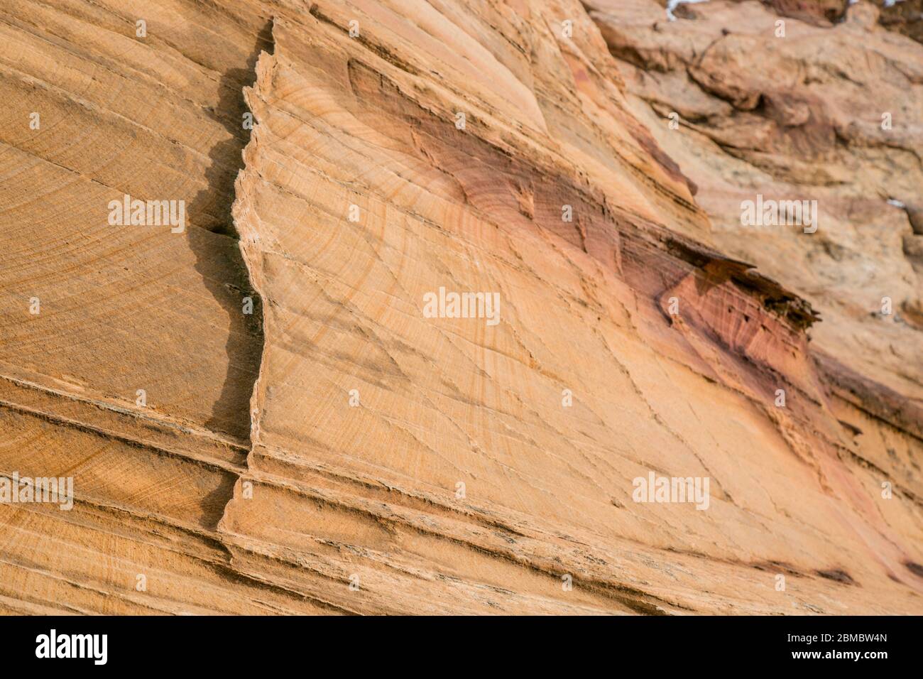 Lace rock in South Coyote Buttes Stock Photo