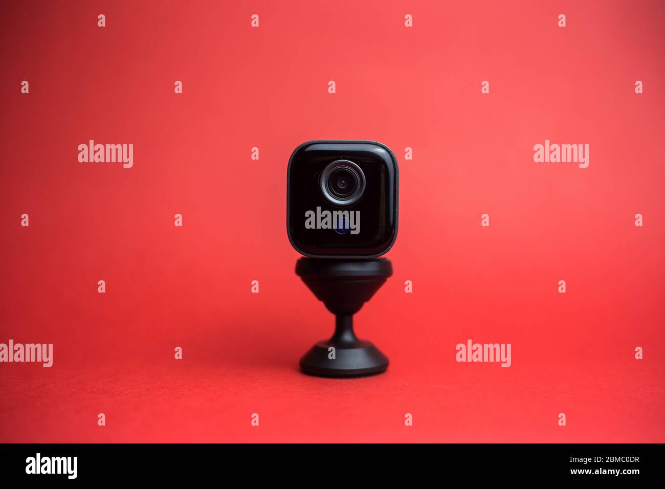 Portable security camera for home security. CCTV camera Stock Photo