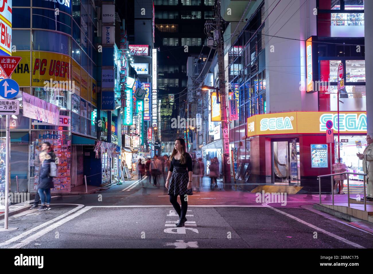 Colourful Arcade Tokyo High Resolution Stock Photography And Images Alamy
