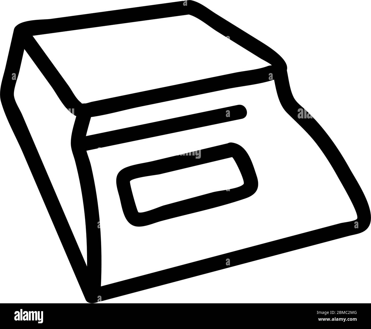 mechanical counting electric scales icon vector outline illustration ...