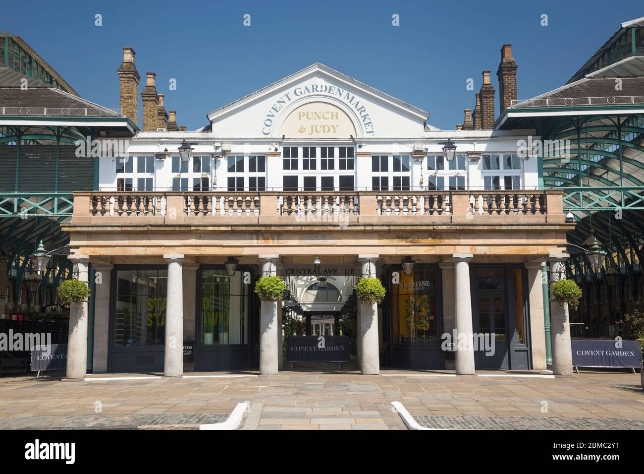 The original old Covent Garden fruit vegetable and flower Market Hall