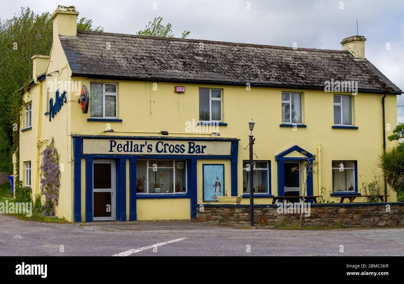 Pedlars Cross Pub West Cork Ireland Stock Photo
