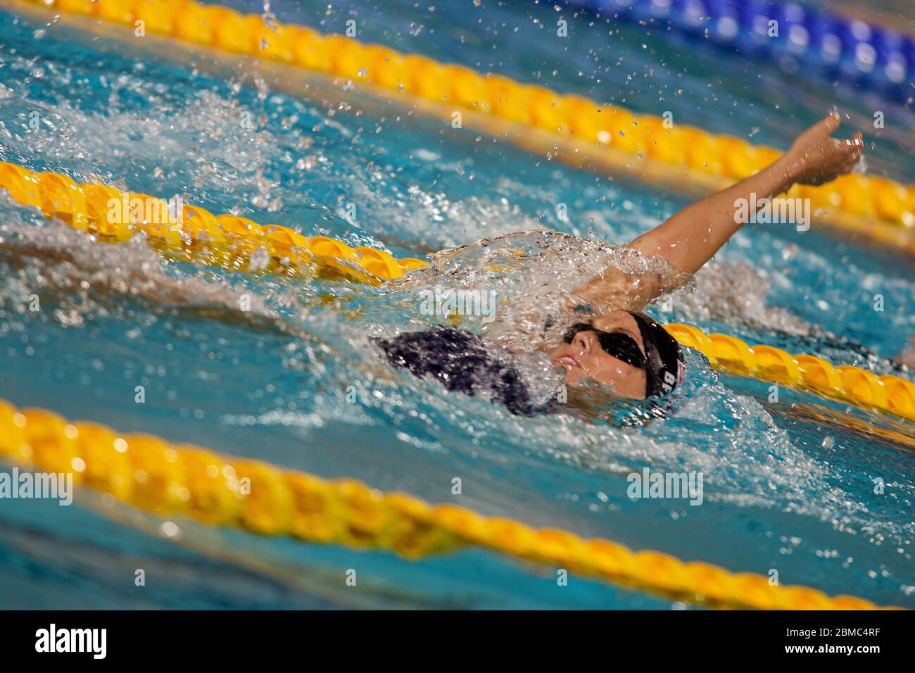 Amanda Beard (USA) competing in the Women's 200 metre individual medley ...