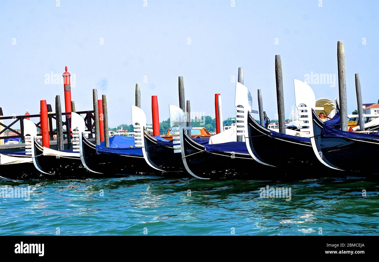 Gondolas dock hi-res stock photography and images - Alamy