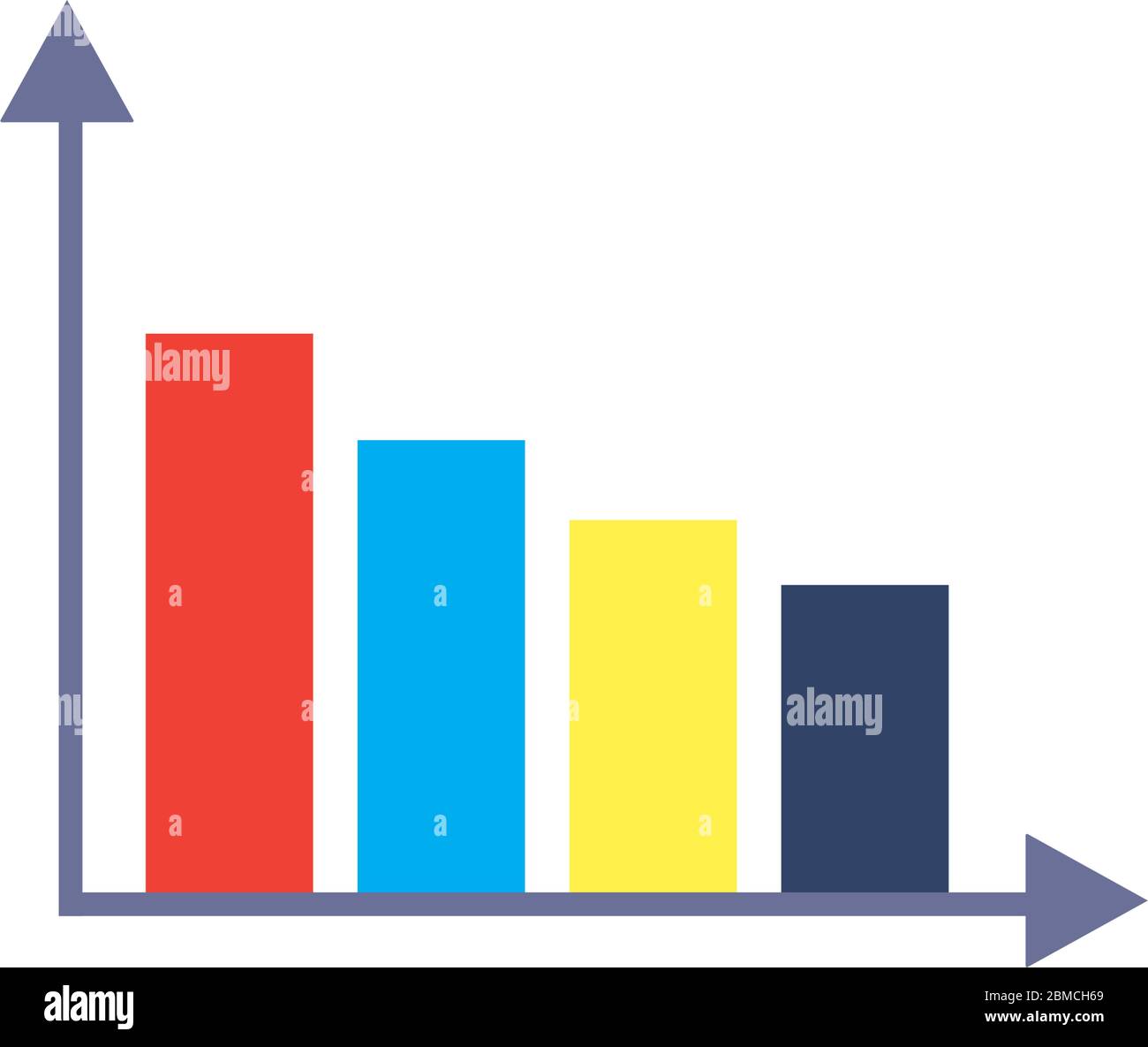 Infographic bars flat style icon design, Data information business and ...