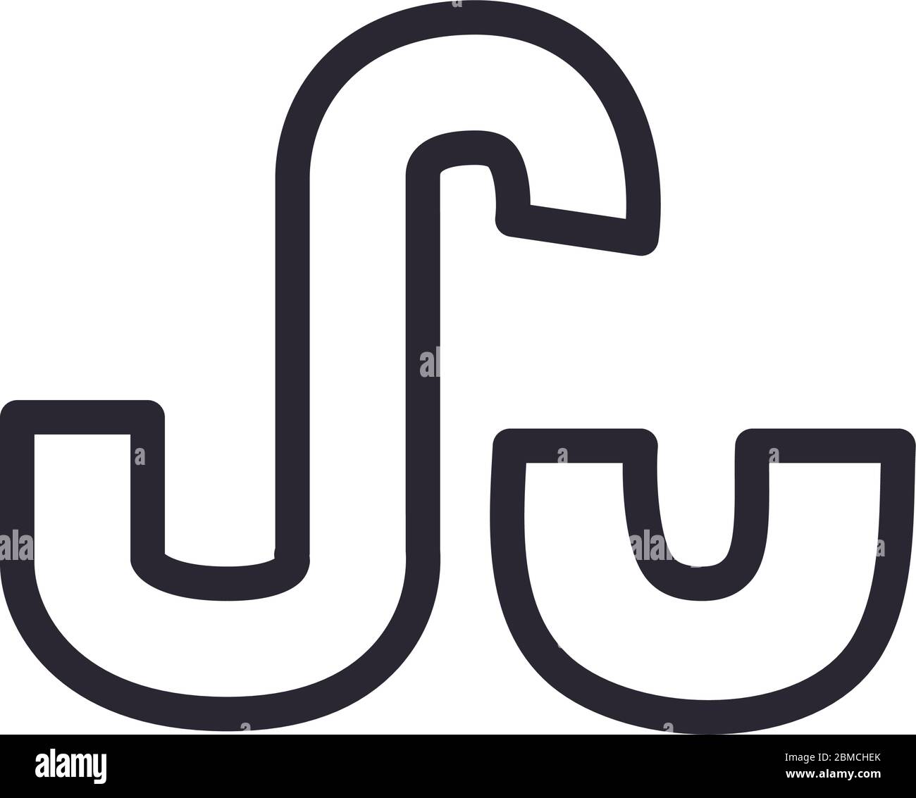 stumbleupon line style icon design, Social media multimedia ...