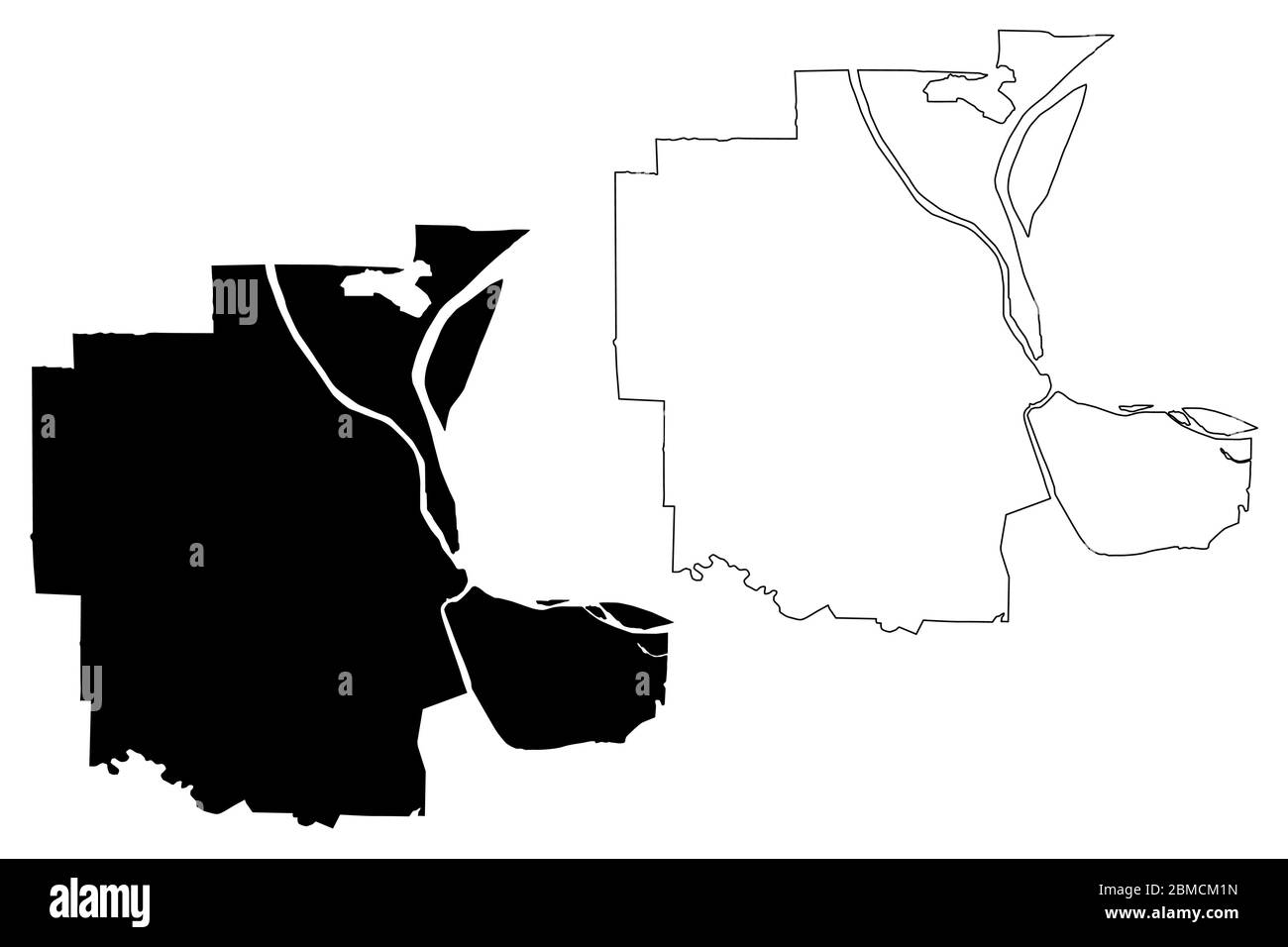 Phnom Penh City (Kingdom of Cambodia, Kampuchea) map vector illustration,  scribble sketch City of Krong Chaktomuk Serimongkul map Stock Vector Image  & Art - Alamy