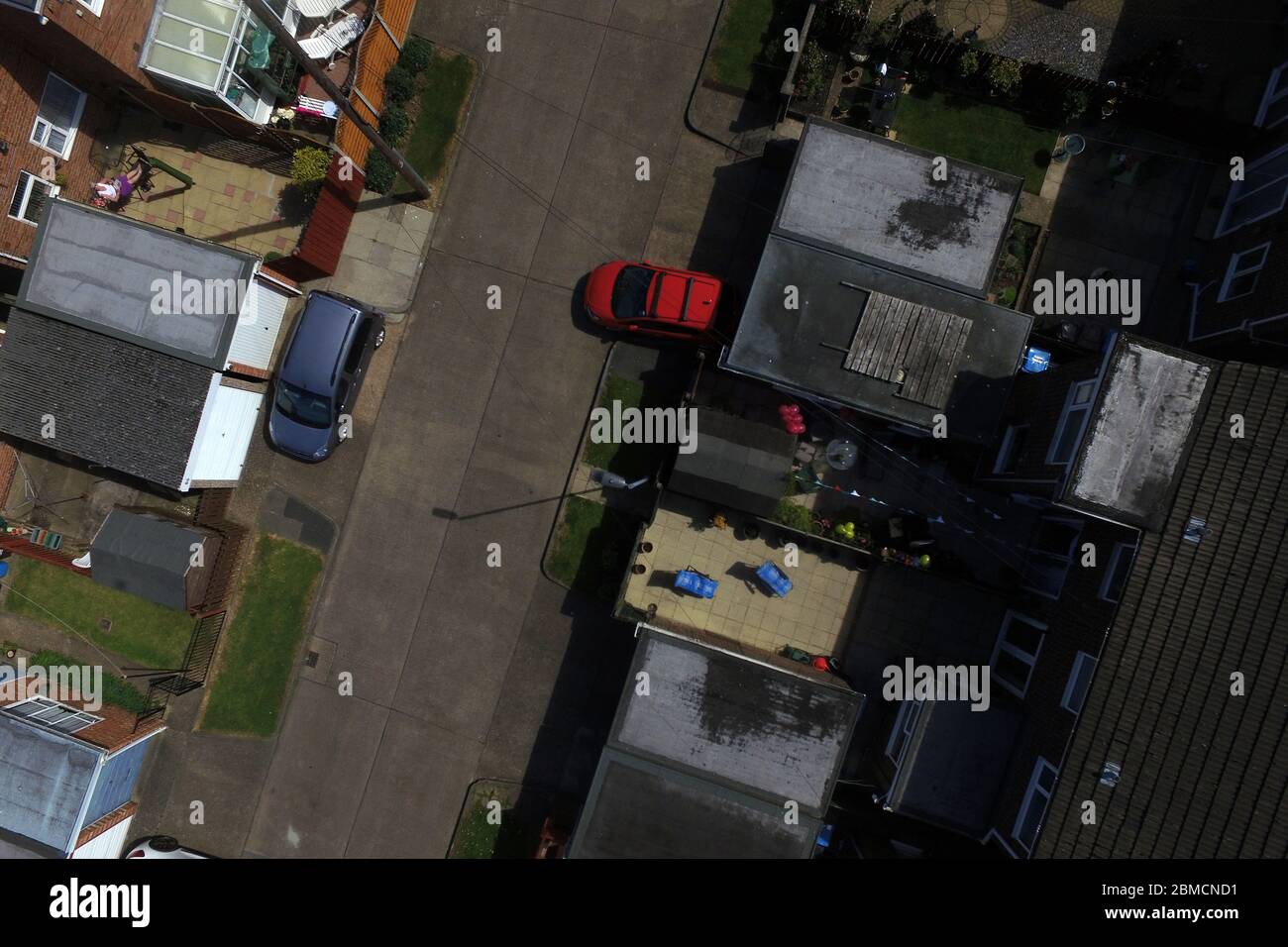 Aerial view of Sutton Park, Hull Stock Photo Alamy