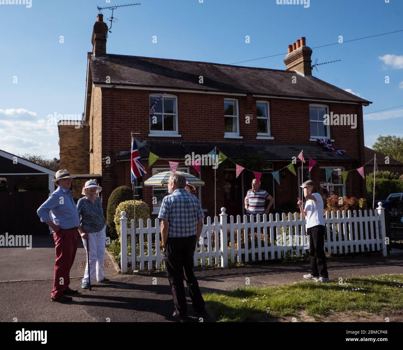 ve-day-street-party-stock-photo-alamy