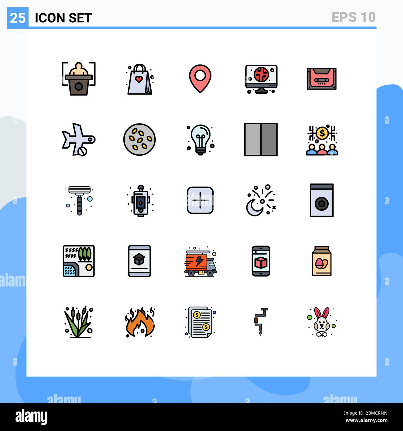 Flight deck layout Stock Vector Images Alamy