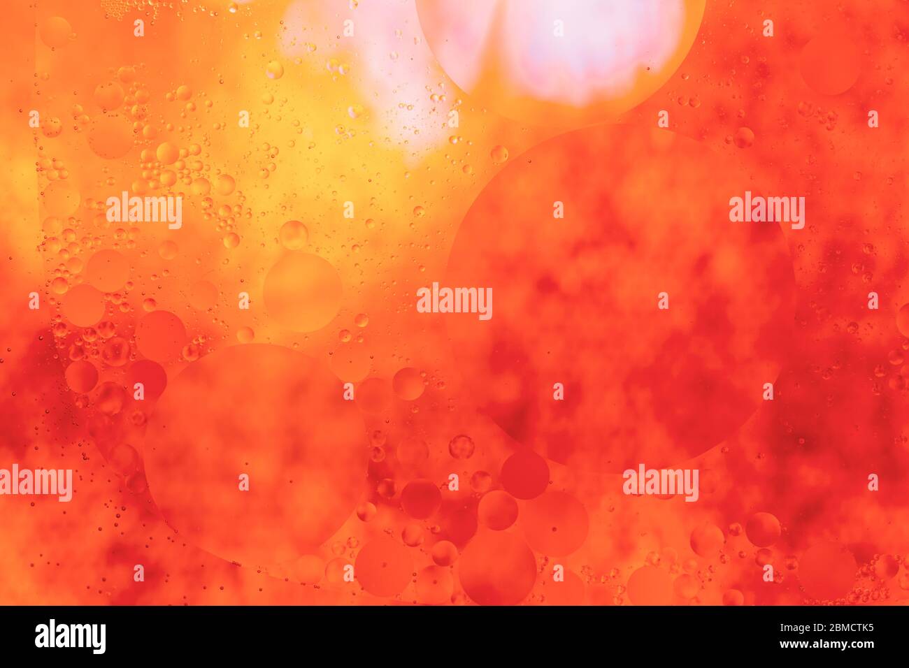 Mixed media creative background in orange colors Stock Photo