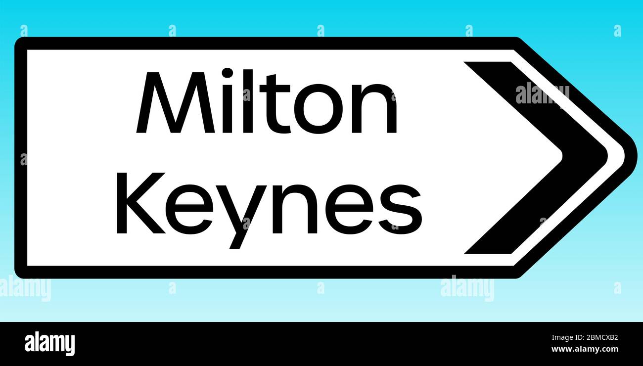 Milton keynes road signs hires stock photography and images Alamy