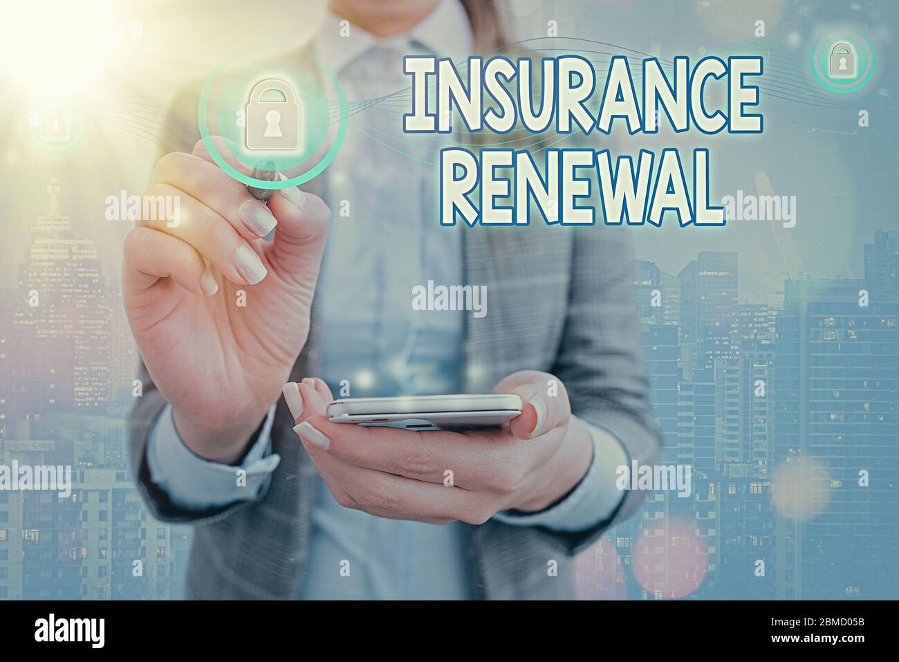 Conceptual Hand Writing Showing Insurance Renewal Concept Meaning 