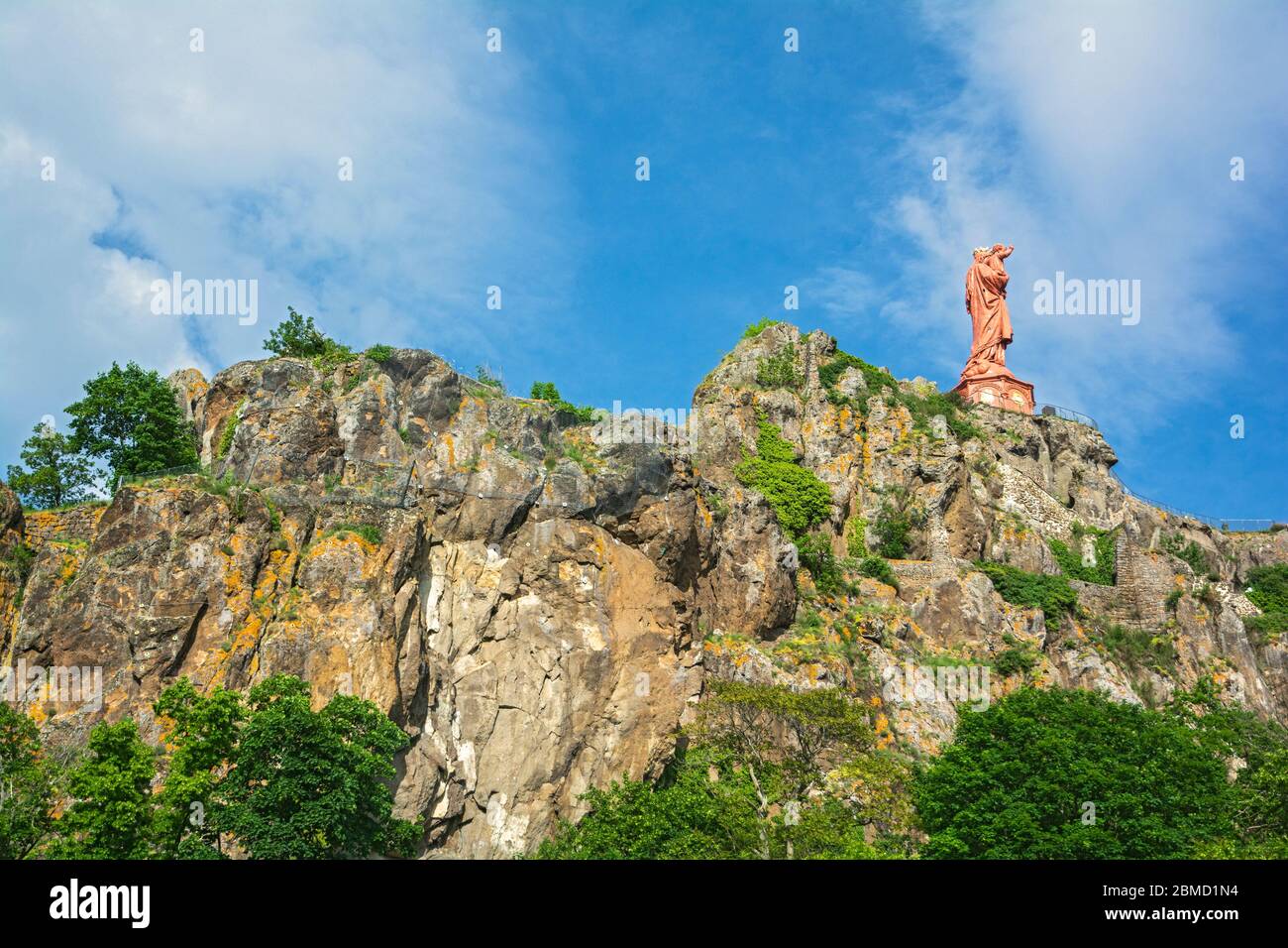 France, Le PuyenVelay, Statue of NotreDame