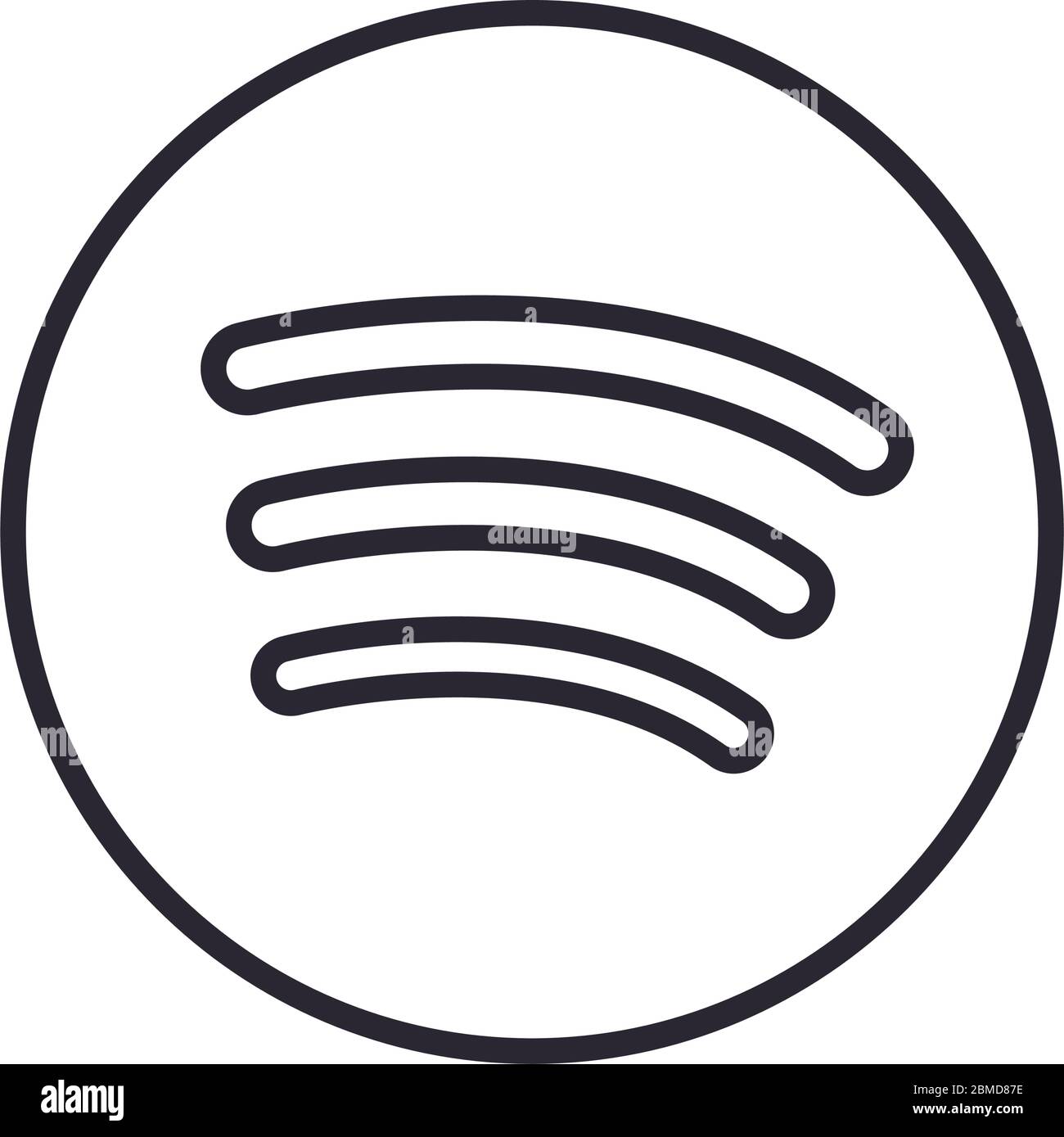Spotify logo Cut Out Stock Images & Pictures - Alamy