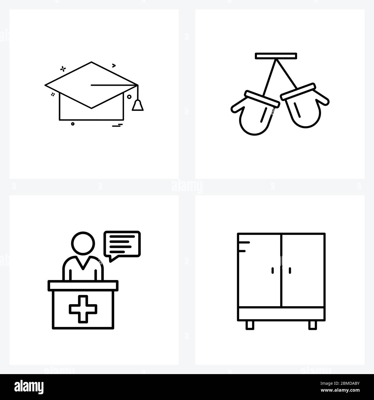 Convocation dress Stock Vector Images - Alamy