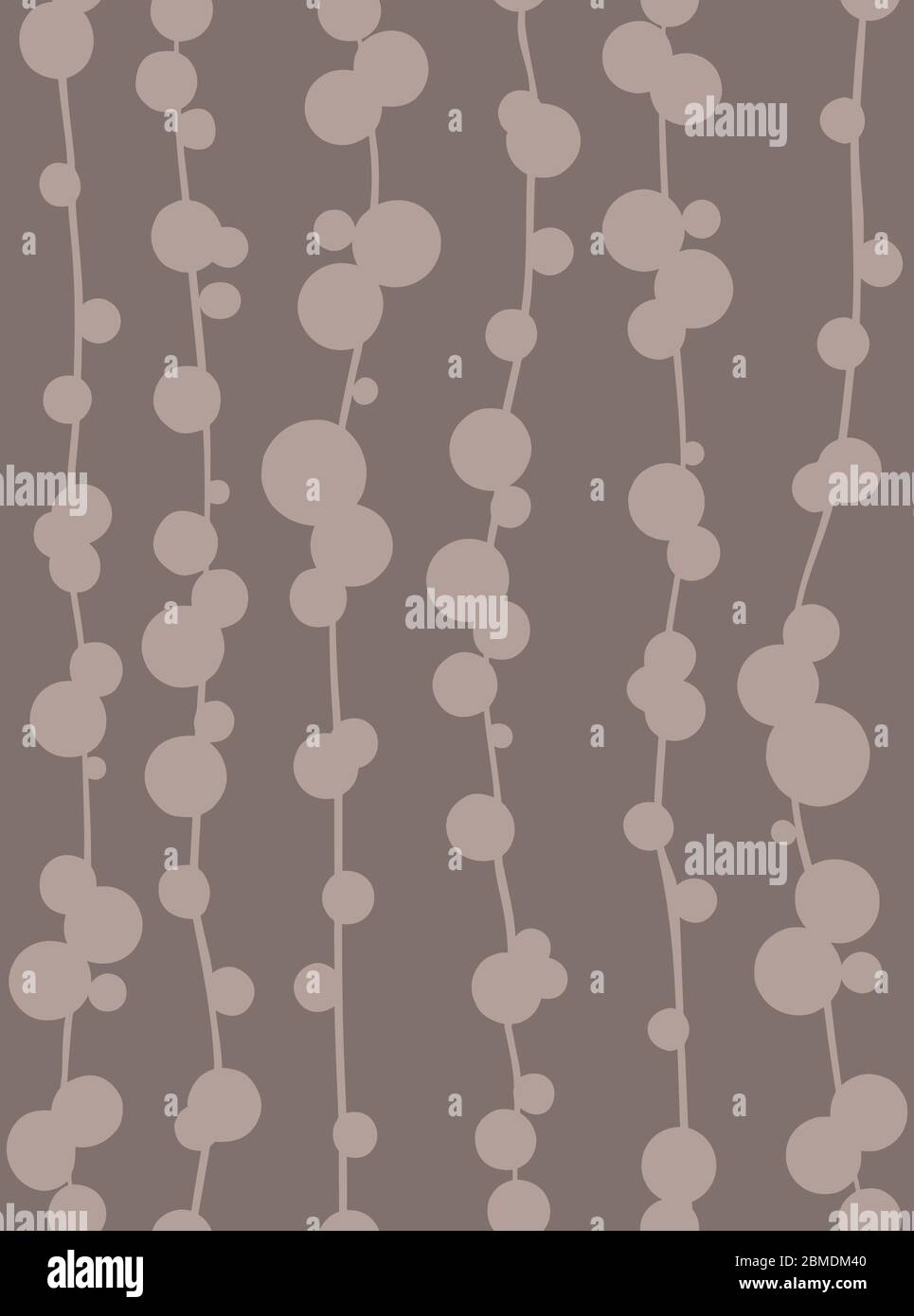 Seamless abstract pattern. Texture of pastel wavy vertical stripes. Stock Vector