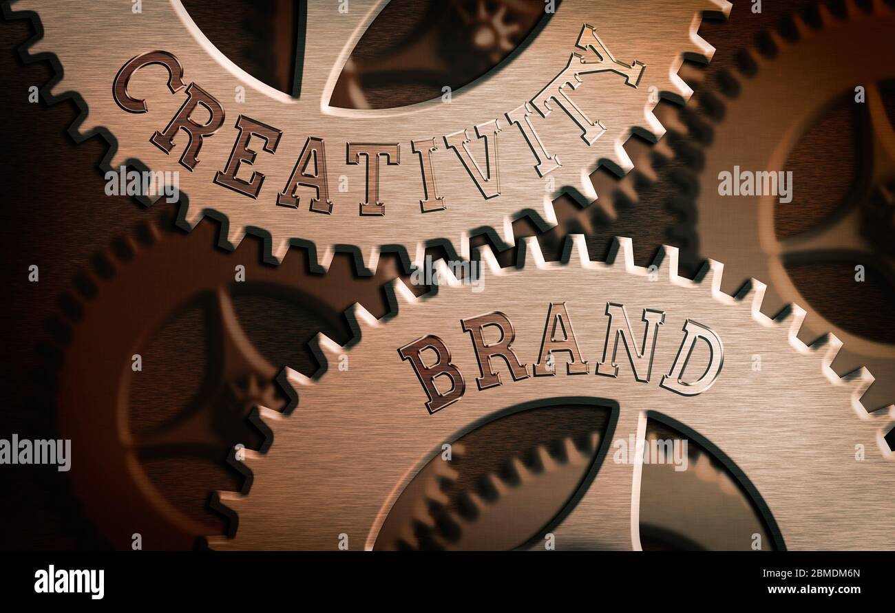 Conceptual hand writing showing Creativity Brand. Concept meaning ...