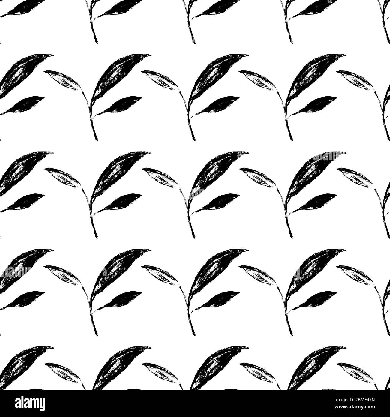 Black white is a seamless pattern.  Stock Vector