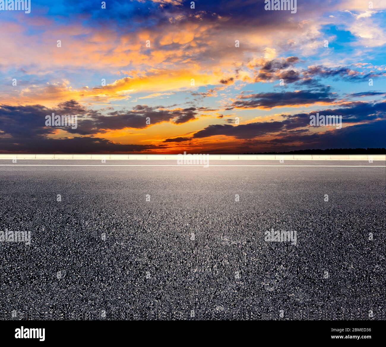High asphalt road hi-res stock photography and images - Alamy