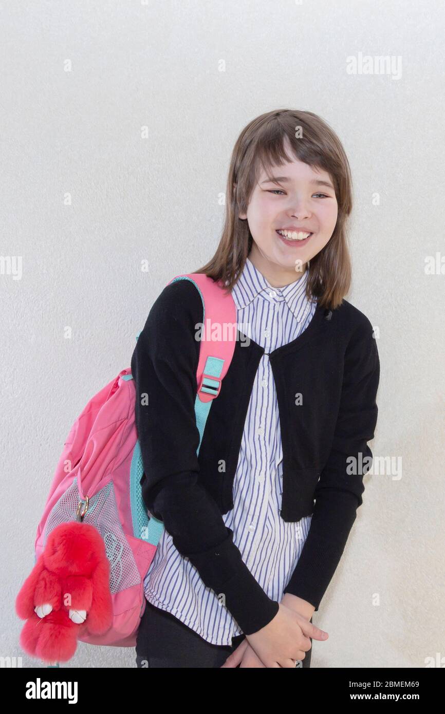 Black girl school uniform hi-res stock photography and images - Alamy
