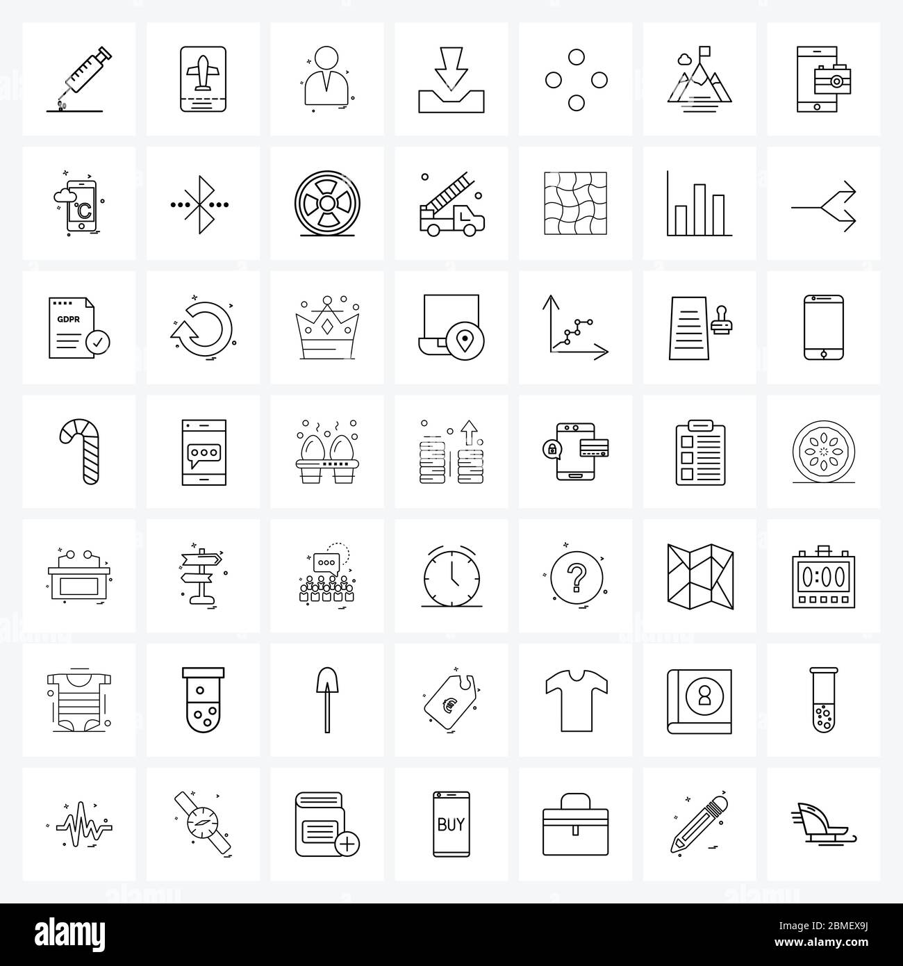 Empty radio button Stock Vector Images - Alamy
