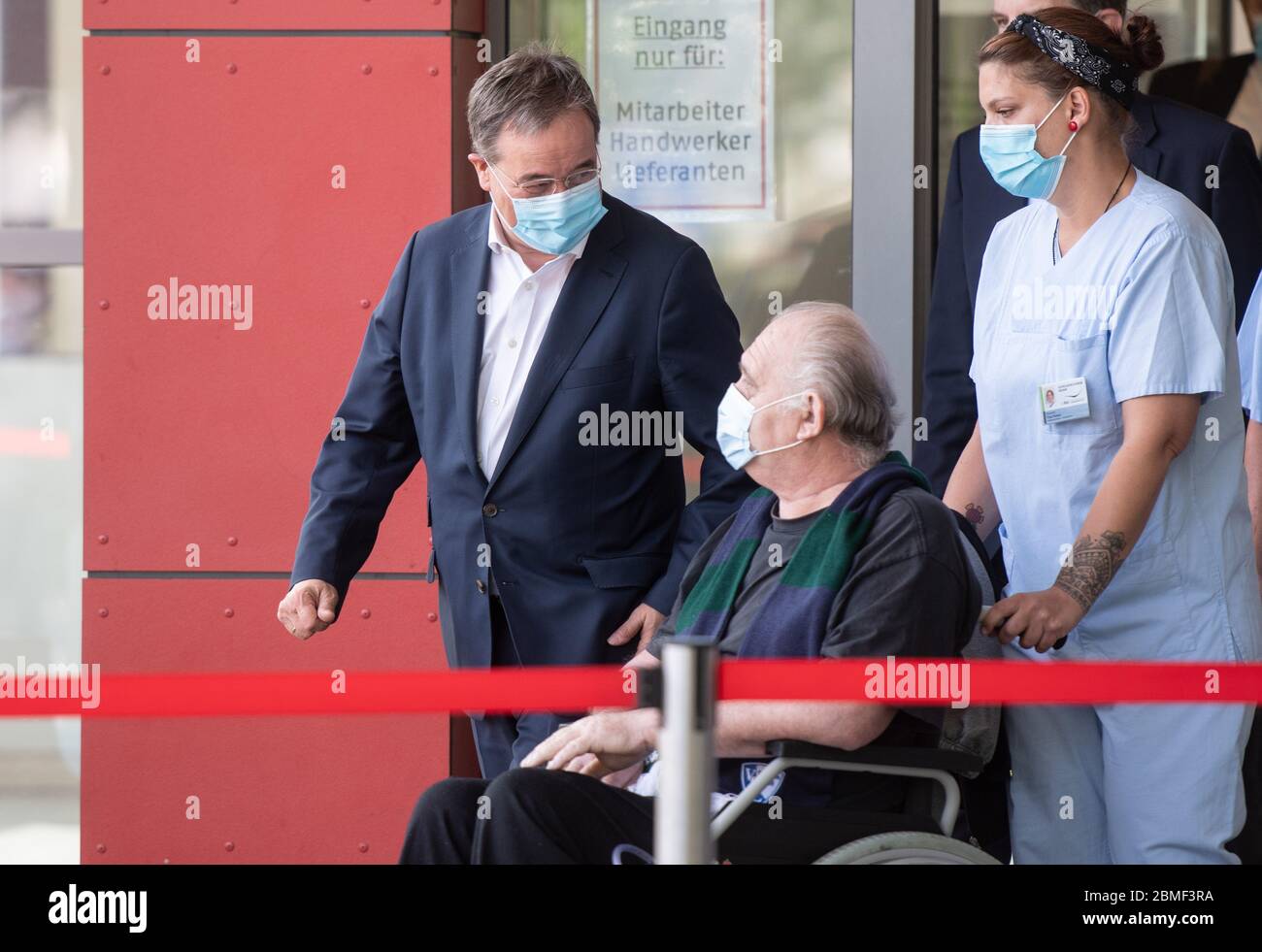Bochum Germany 09th May 2020 Claudio Facoetti M 65 Corona Patient From Bergamo In Italy Is