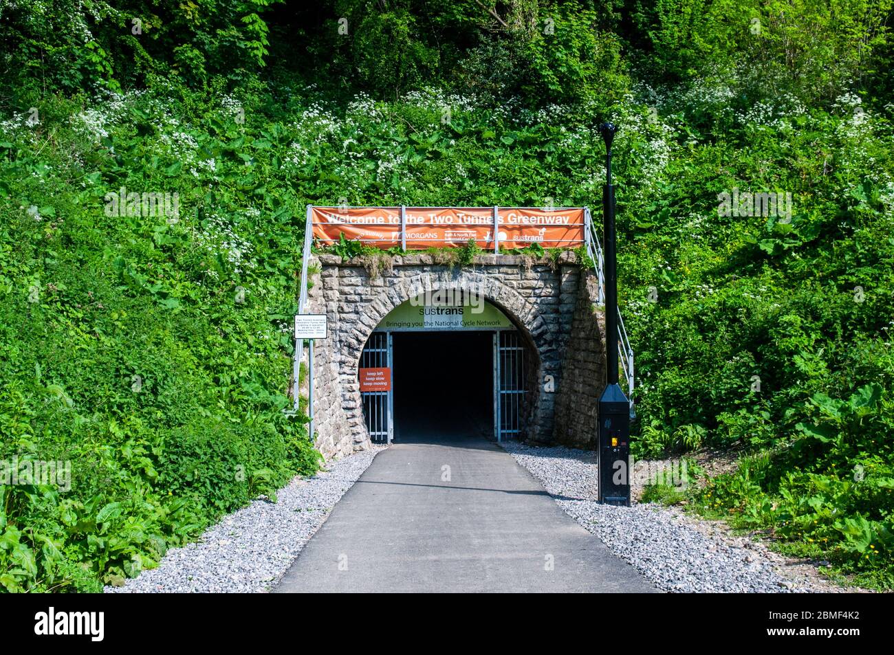 Two tunnels greenway cycleway hires stock photography and images Alamy