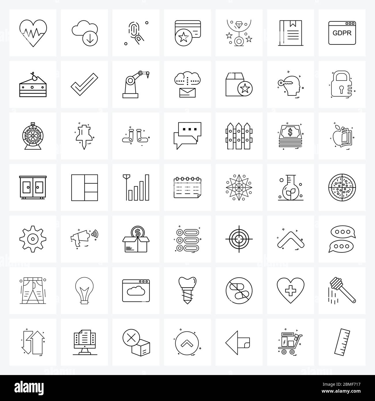 Vector Set Of Clothing Icons Stock Illustration - Download Image