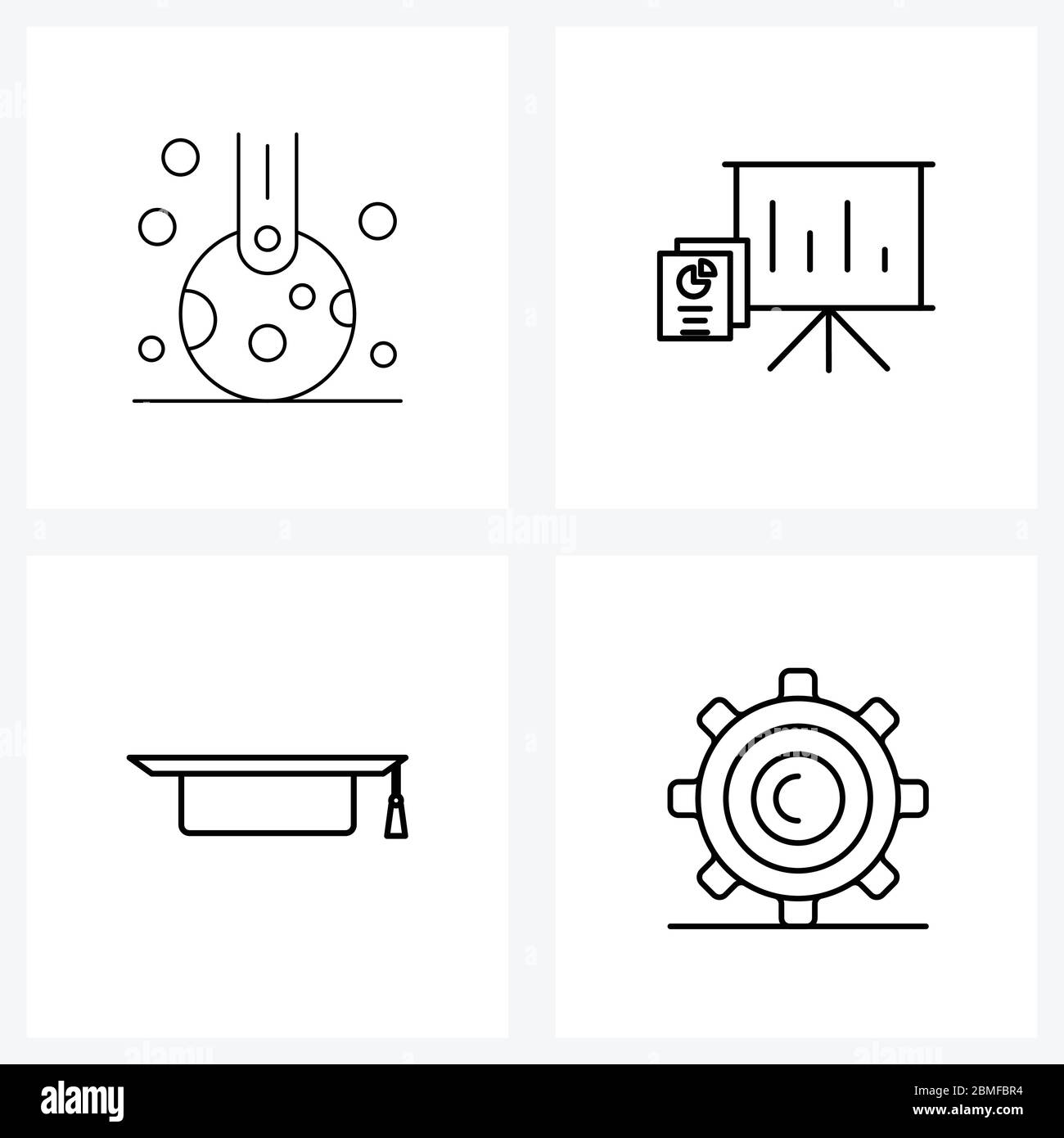 Convocation Cap Stock Vector Images - Alamy