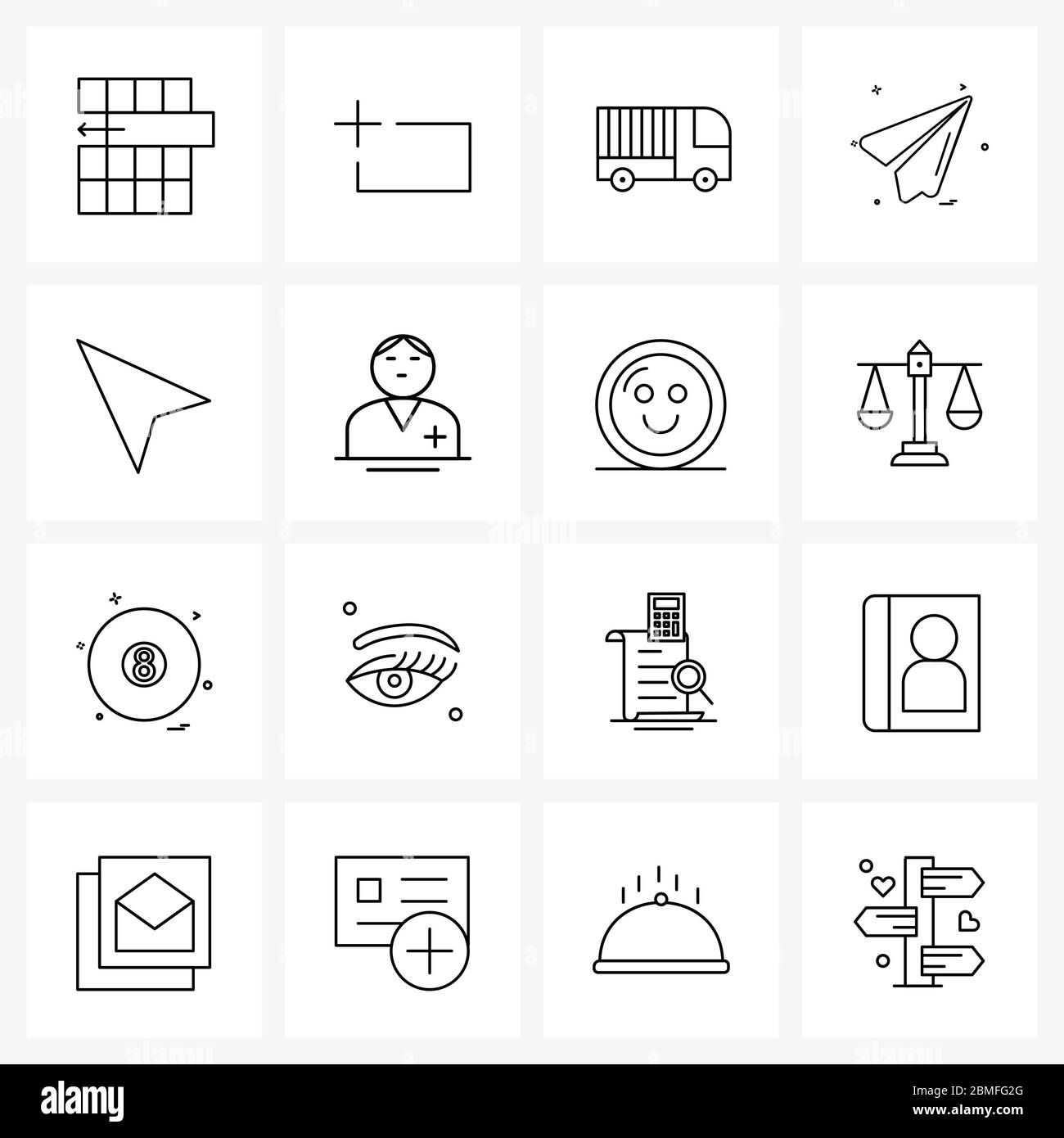 Van row Stock Vector Images - Alamy