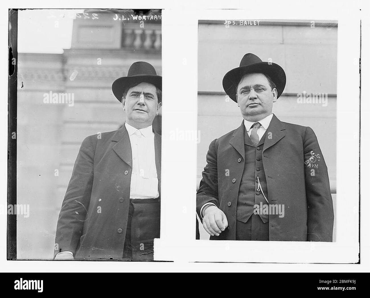 J.L. Wortham; Jos. Bailey  (LOC) by The Library of Congress Stock Photo