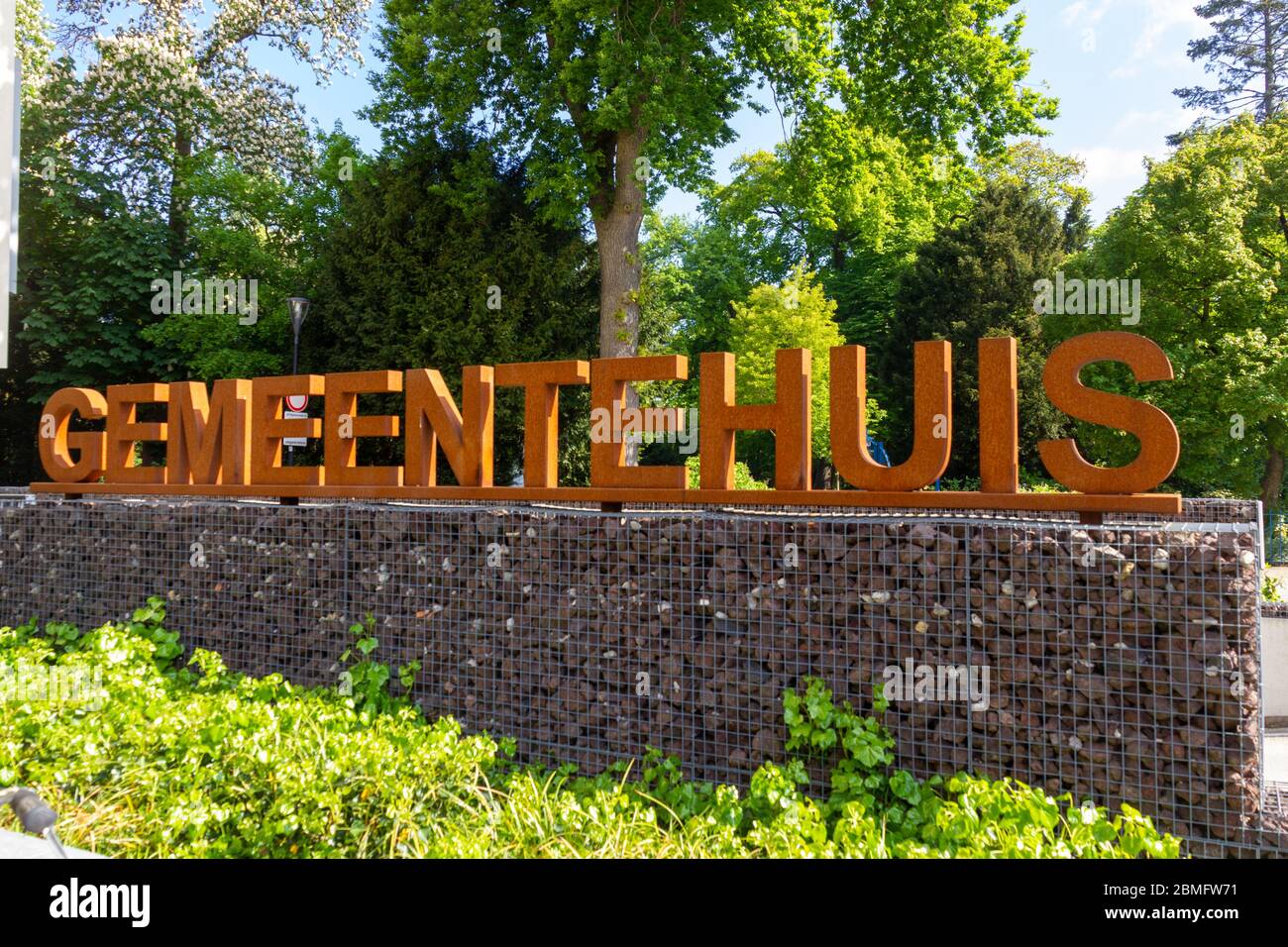 Gemeentehuis City Hall of Zeist Stock Photo Alamy