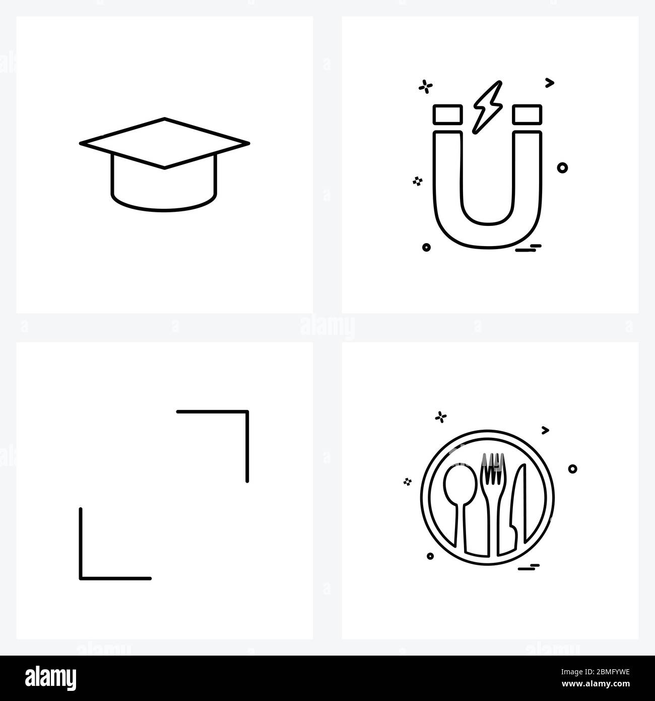 Convocation cap Stock Vector Images - Alamy