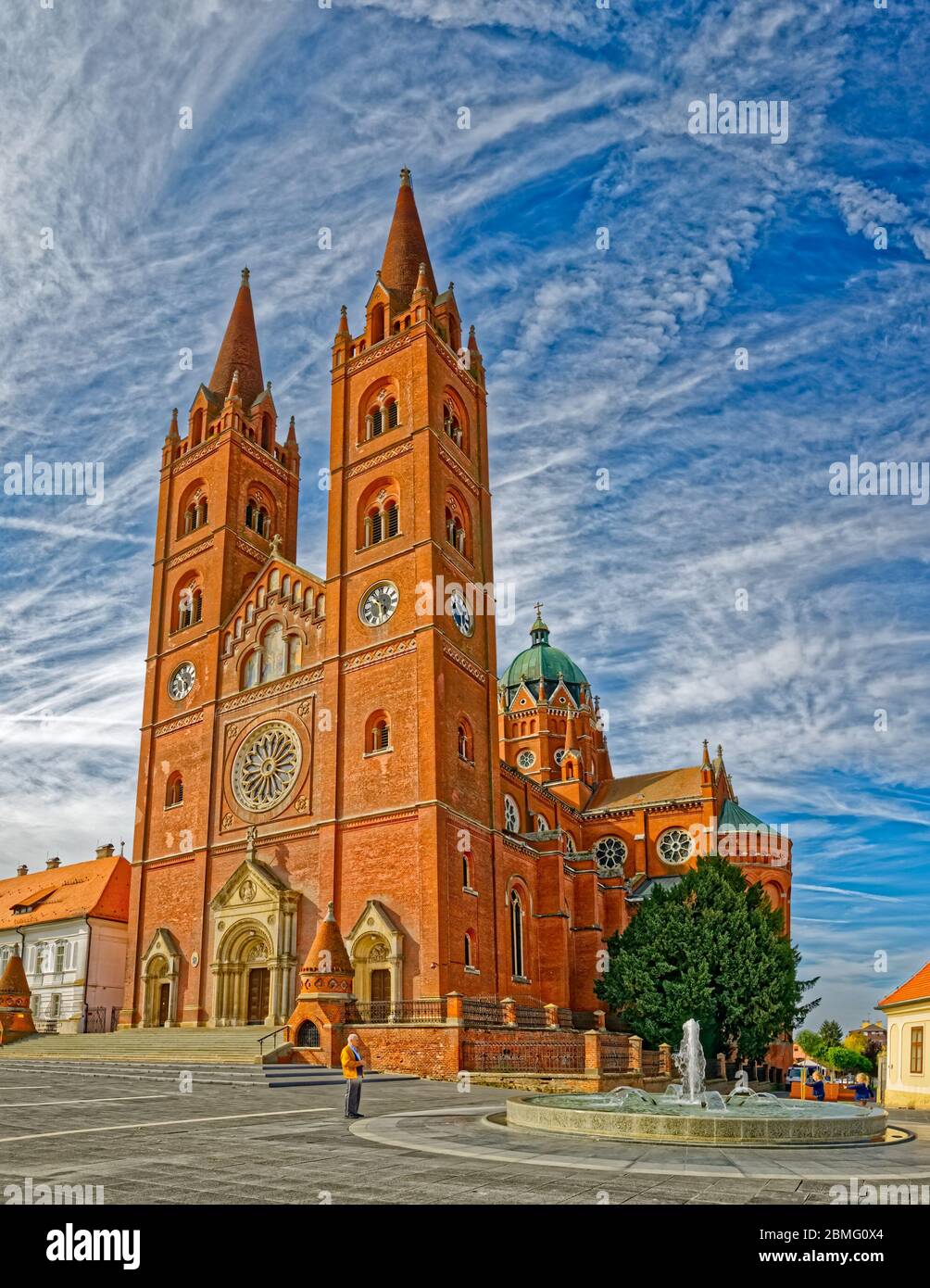 Djakovo Cathedral St. Peter Stock Photo