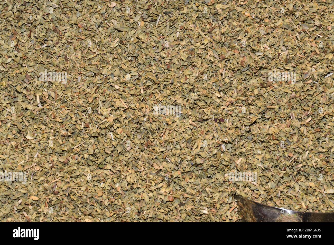 Spices and teas in the Egyptian market in Istanbul. Spices stall in the