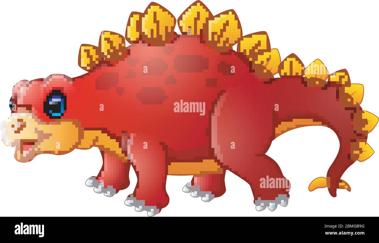 Cute dinosaur cartoon Stock Vector Image & Art - Alamy