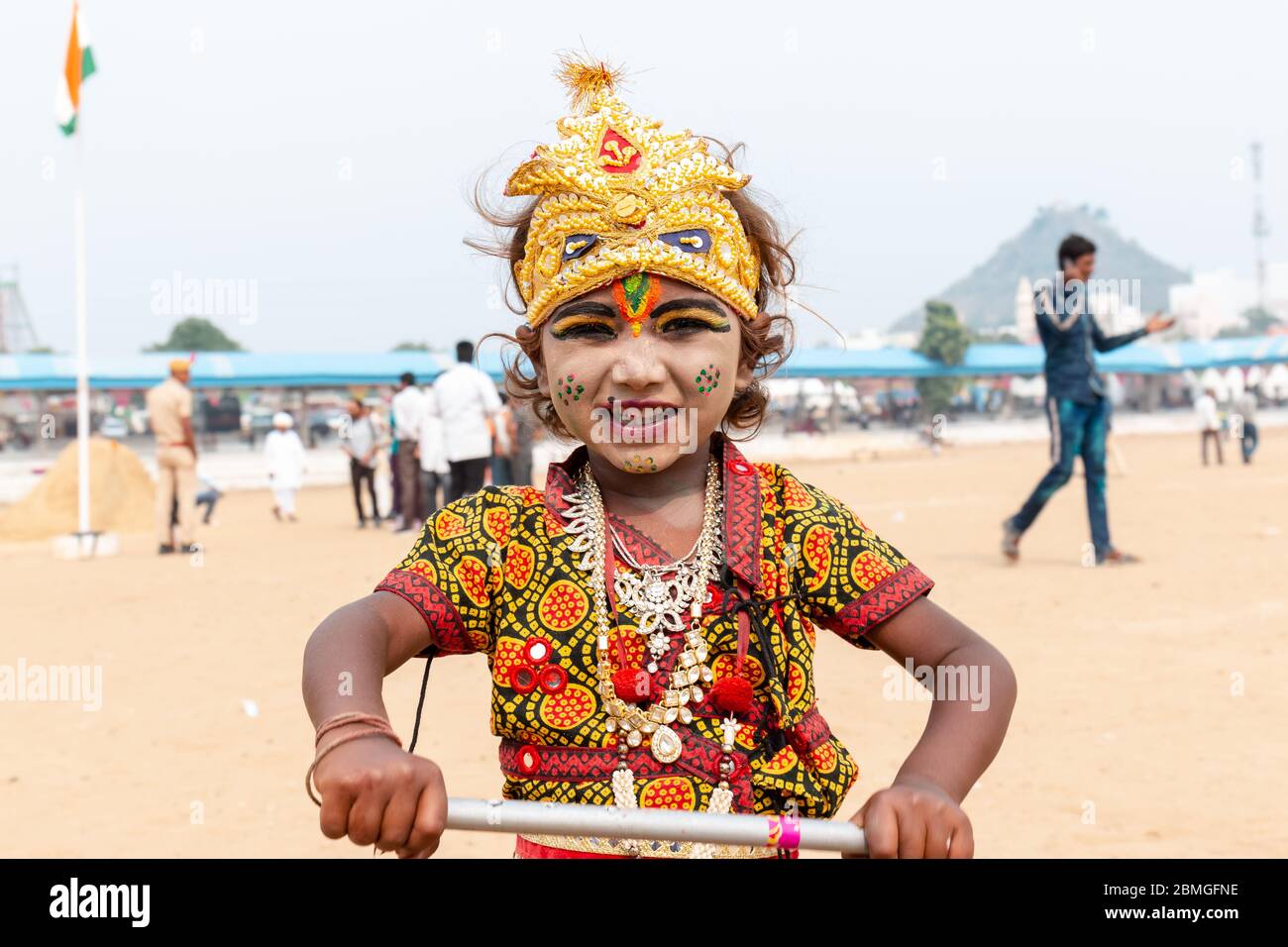 krishna makeup images