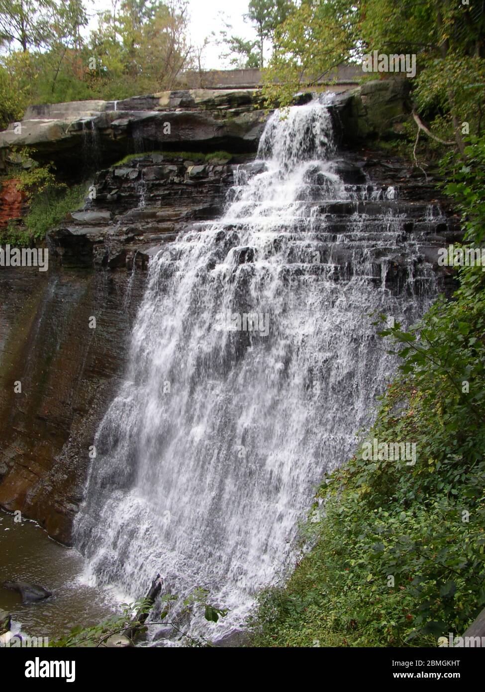Brandywine Falls, Ohio Stock Photo Alamy