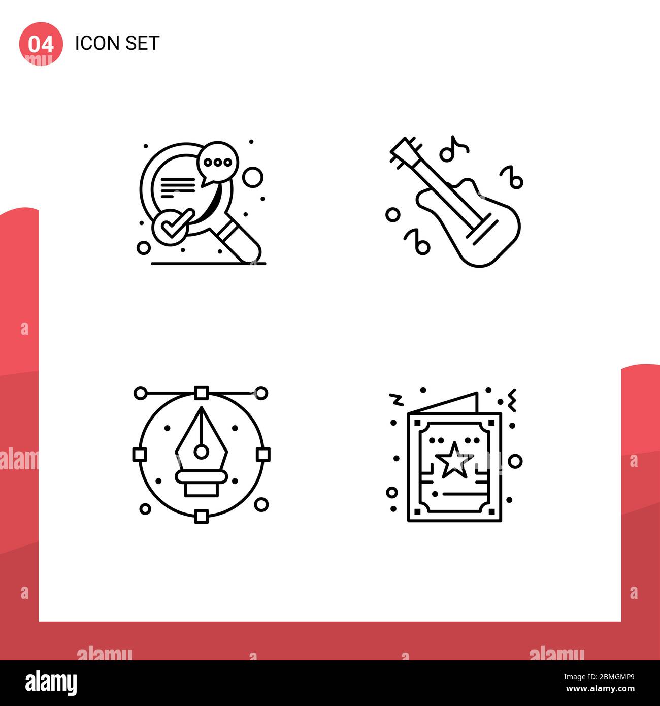 picture Music Easy Pencil Drawings For Beginners https www alamy com 4 line concept for websites mobile and apps search drawing speech music pencil editable vector design elements image356868017 html