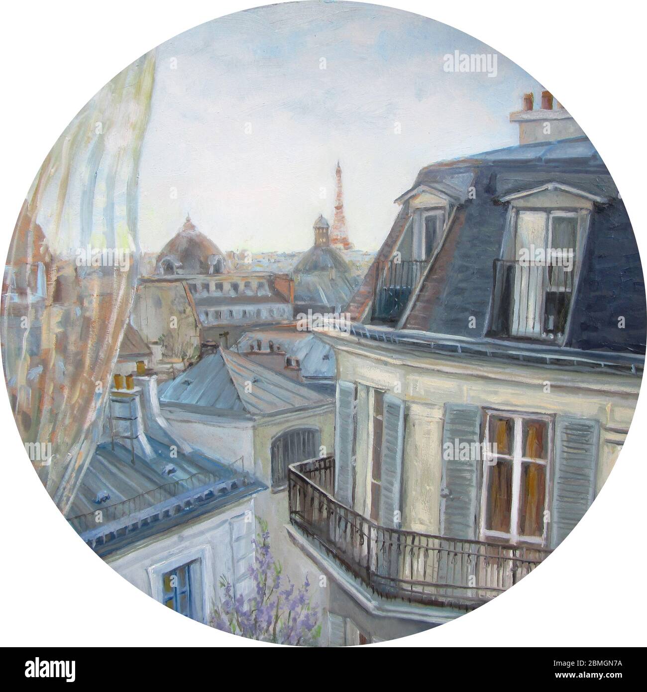 Paris eiffel tower room view hires stock photography and images Alamy